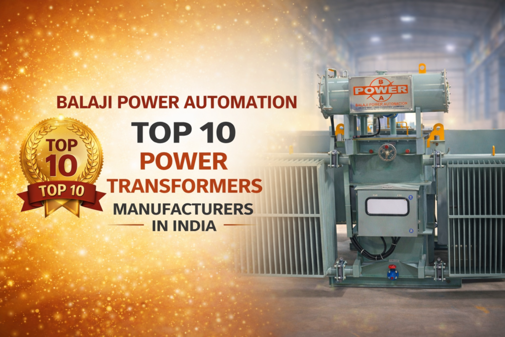 Top 10 Power Transformers Manufacturers in India